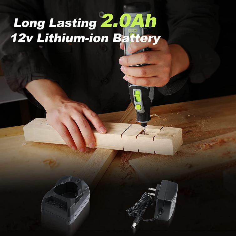 12V Cordless Rotary Tool Kit for Handmade and DIY 8884L226 Morden WORKPRO Tool