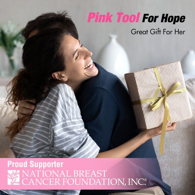 157-Piece Cordless Drill Combo Kit with 20V Cordless Lithium-ion 8884L259 Pink/Grey WORKPRO Tool