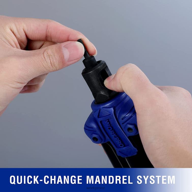 Rivet Nut Tool 70pcs Rivet Nuts and Carry Case Threaded Hand Nutsert Tool Kit 8884L309 Helpful WORKPRO Tool