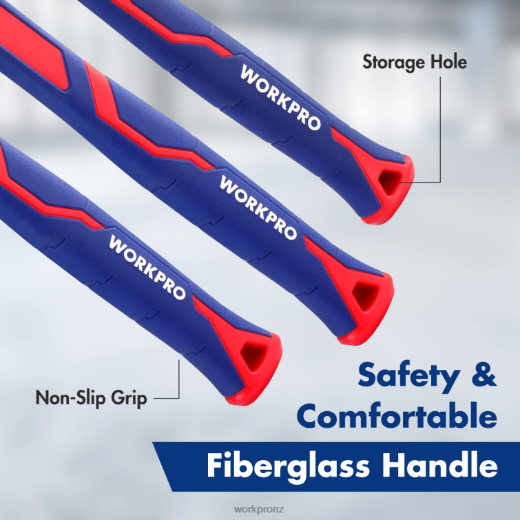 5 Pcs Hammer Set 8884L136 Morden WORKPRO Tool