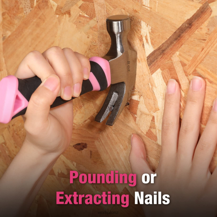 8 oz Claw Hammer with Fiberglass Handle 8884L254 Helpful WORKPRO Tool