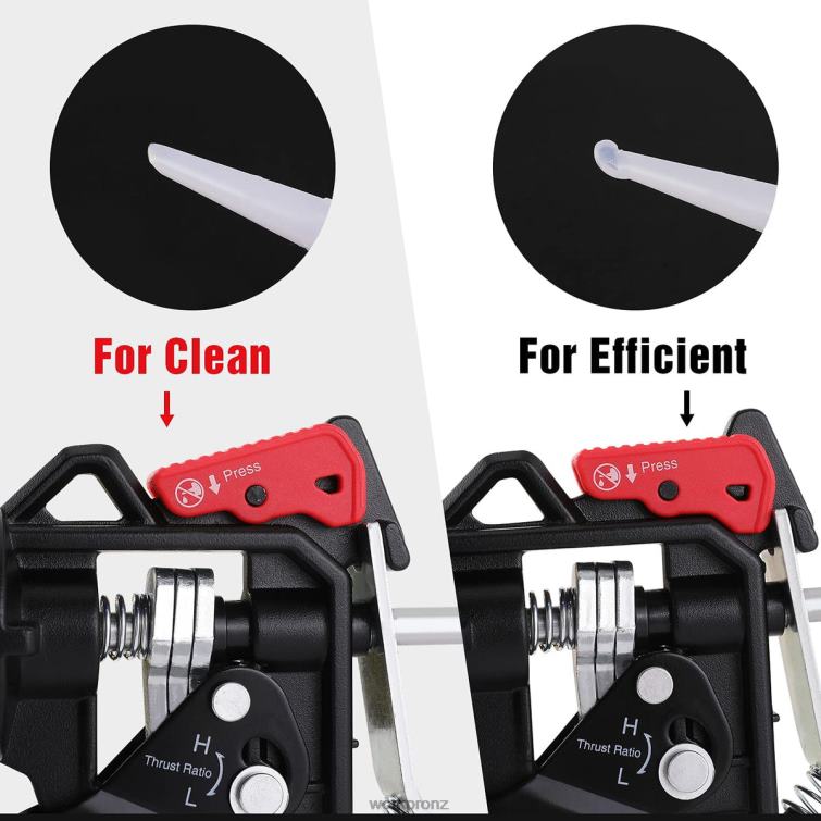 Adjustable Thrust Ratio Caulking Gun for Standard Caulk tubes 8884L135 Helpful WORKPRO Tool