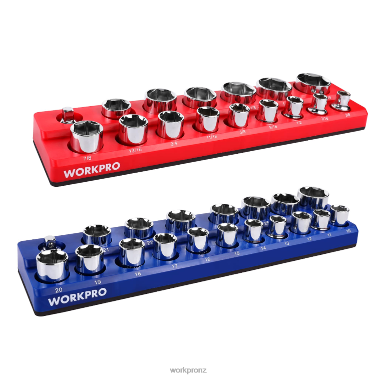 Magnetic Socket Organizer Set 8884L131 New WORKPRO Tool