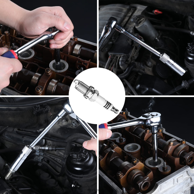 Magnetic Swivel Spark Plug With Thin Wall Socket 8884L146 Morden WORKPRO Tool