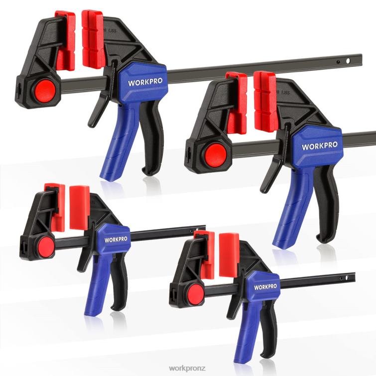 Bar Clamps for Woodworking, 150/300lbs CAP 8884L121 New WORKPRO Tool