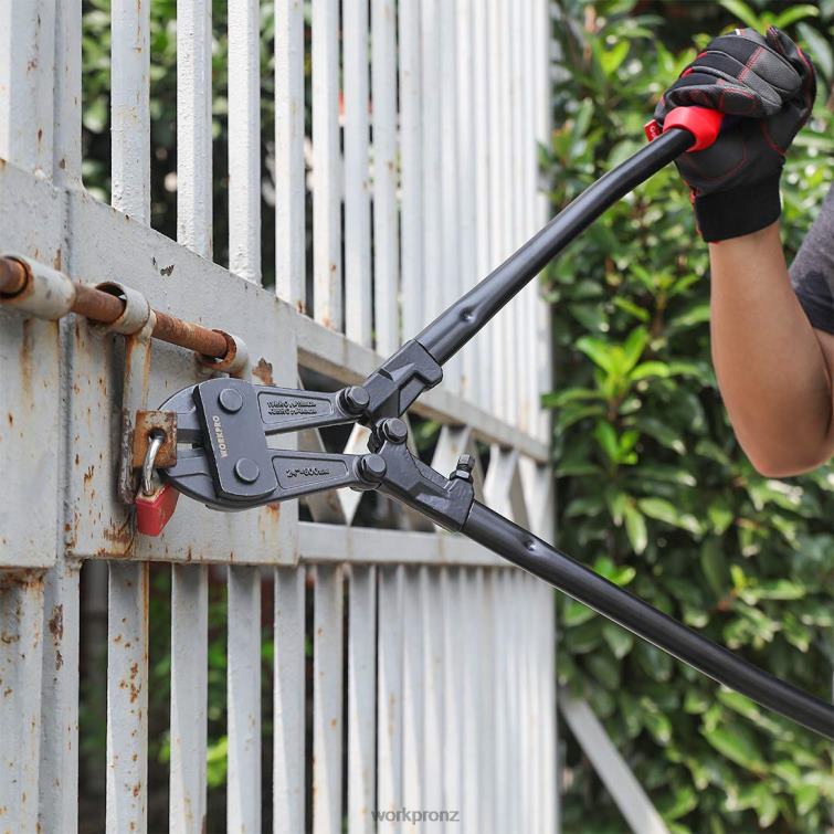 Bolt Cutter, 24-Inch, Chrome Vanadium Steel Blade for Cutting Pad Locks 8884L160 Useful WORKPRO Tool