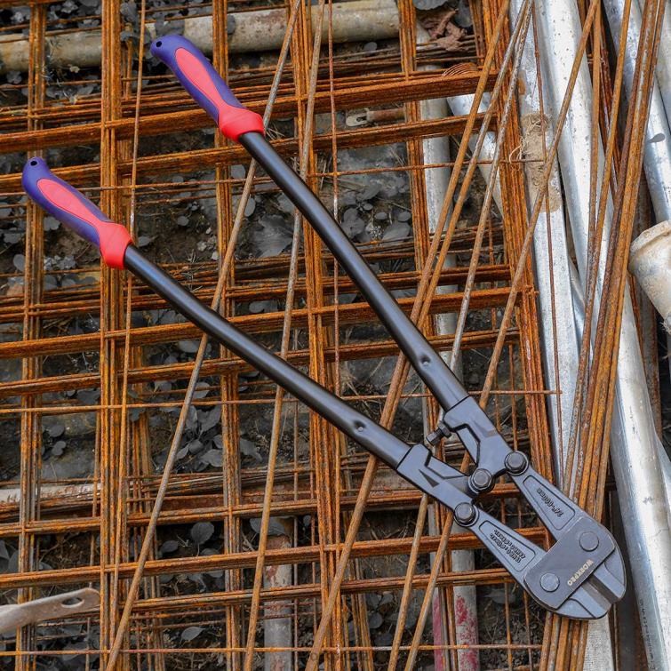 Bolt Cutter, 24-Inch, Chrome Vanadium Steel Blade for Cutting Pad Locks 8884L160 Useful WORKPRO Tool