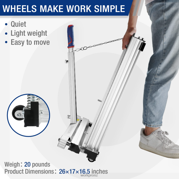 Laminate Vinyl Floor Cutter 8884L159 Useful WORKPRO Tool