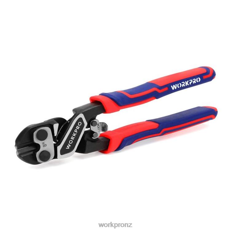 Mini Bolt Cutter with Security Lock & More Efficient Leverage 8884L154 Morden WORKPRO Tool