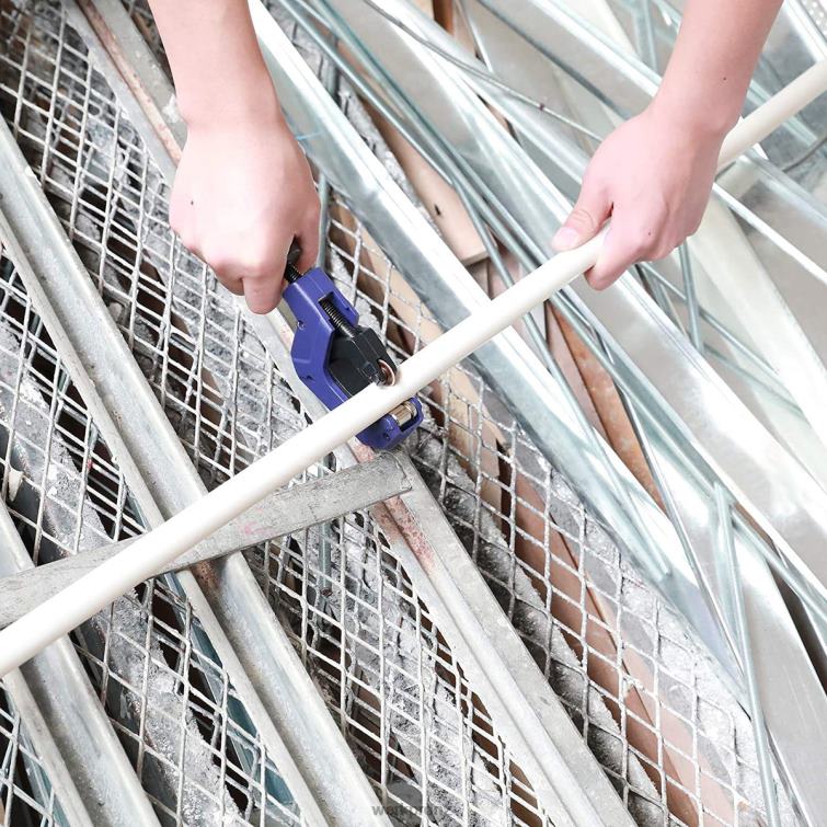 Tubing Cutter, 1/8 to 1-1/8inch Tube Cutter, Heavy Duty Pipe Cutter for Thin Copper PVC Aluminum Pipes 8884L153 Useful WORKPRO Tool