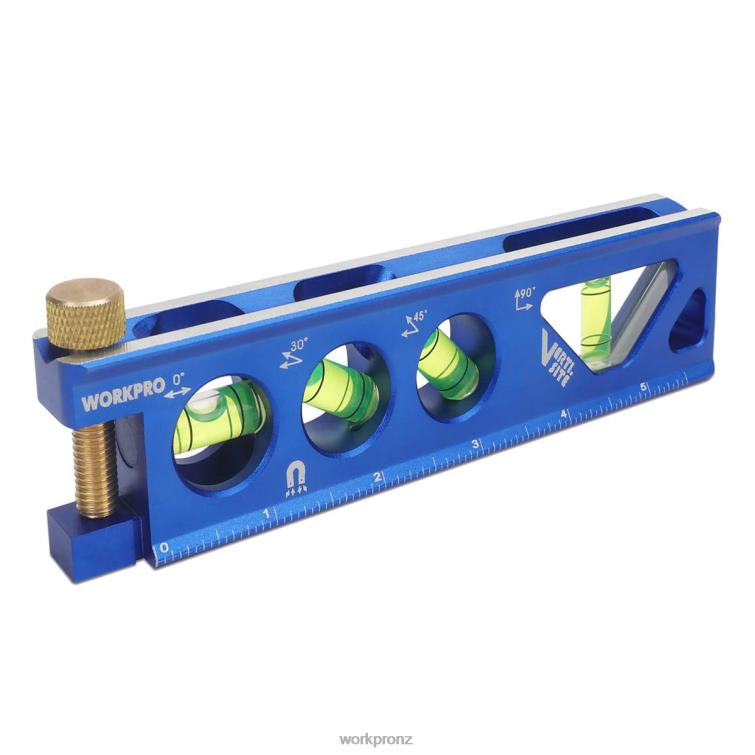 Aluminum Alloy Construction Torpedo Level 6-1/2 inch 8884L110 Useful WORKPRO Tool
