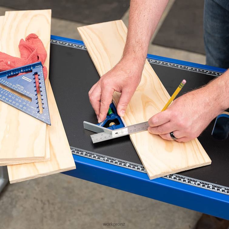 Rafter Square and Combination Square Tool Set 8884L104 Useful WORKPRO Tool