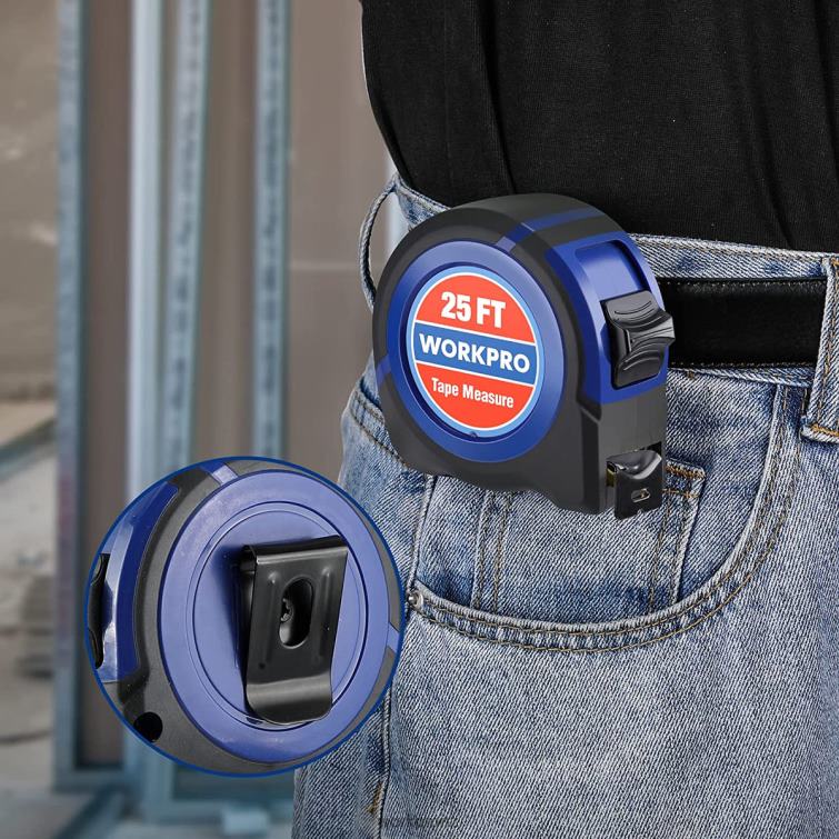 Tape Measure 25 FT 8884L112 Helpful WORKPRO Tool