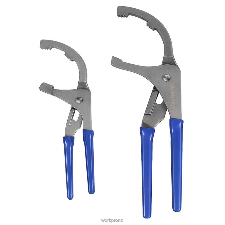 2 Pcs Oil Filter Wrench/Pliers Set 8884L76 Useful WORKPRO Tool