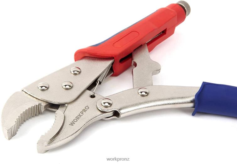 3 Pcs Locking Pliers Set 8884L70 Helpful WORKPRO Tool