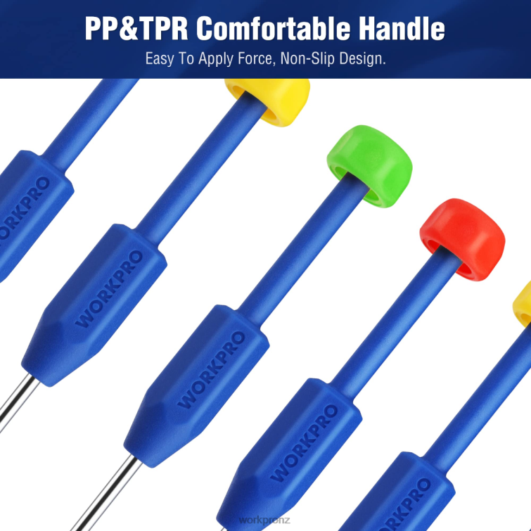 10-Pcs Precision Screwdriver Set with Case, Phillips, Slotted, Torx Star, Magnetic Screwdriver Repair Tool Kit, Non-Slip Grip 8884L103 New WORKPRO Tool