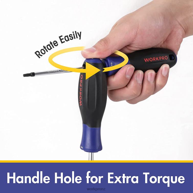 12 Pcs Magnetic Screwdrivers Set with Organizer Flat for Industrial Household Mechanics Repair 8884L99 New WORKPRO Tool