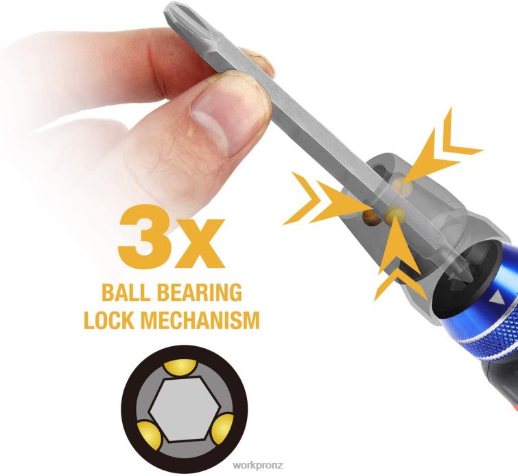 12-in-1 Ratcheting Multi-Bit Quick-load Mechanism Screwdriver 8884L101 Morden WORKPRO Tool