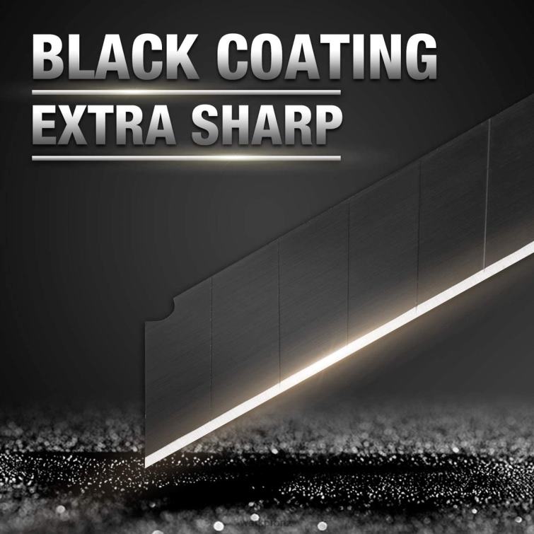 18mm Snap-off Blades SK5 Steel Replacement Blade Fits Pack of 100 8884L53 Useful WORKPRO Tool