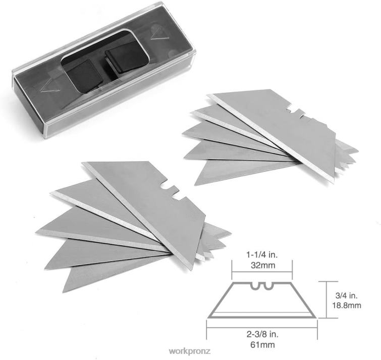 Quick Change Blade Folding Utility Knife Set 8884L42 Morden WORKPRO Tool