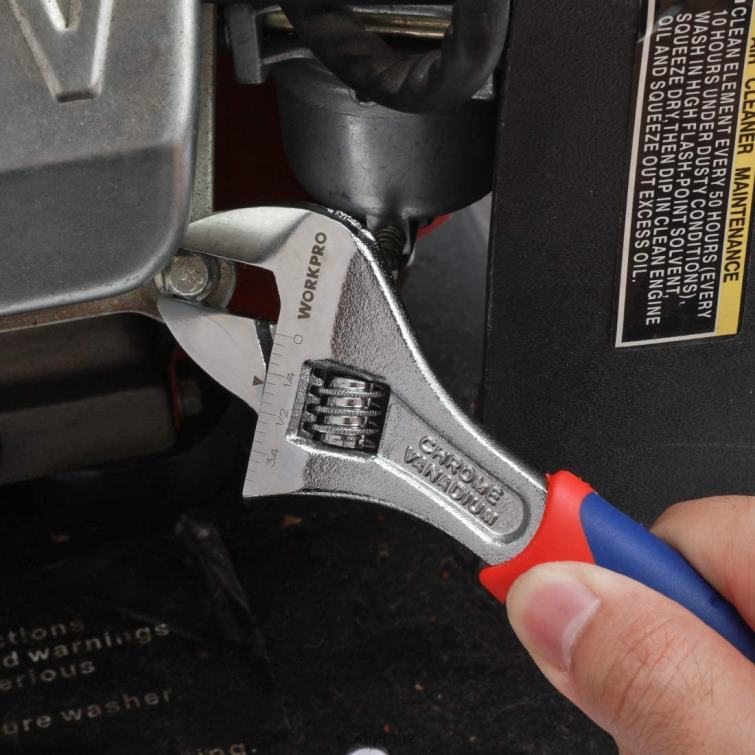 3 Pcs Adjustable Wrench Set 8884L83 Morden WORKPRO Tool