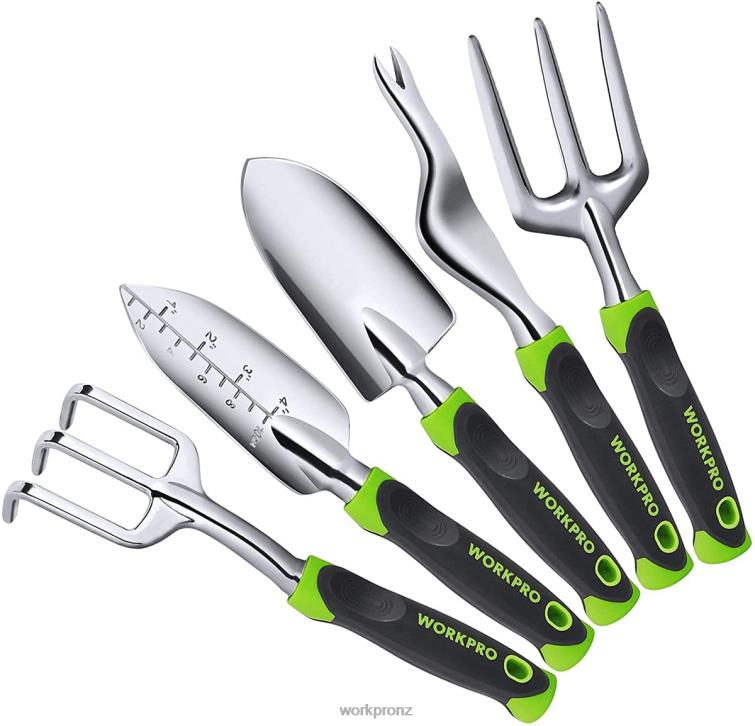 5 Pcs Outdoor Garden Tool Set Gardening Work Gifts 8884L276 Morden WORKPRO Tool