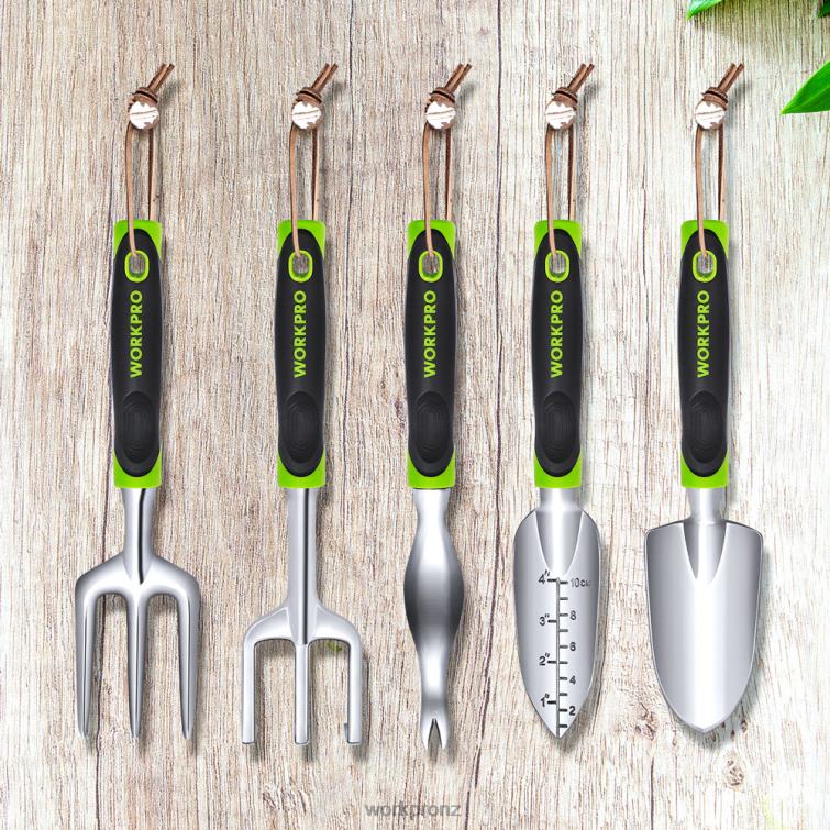 5 Pcs Outdoor Garden Tool Set Gardening Work Gifts 8884L276 Morden WORKPRO Tool