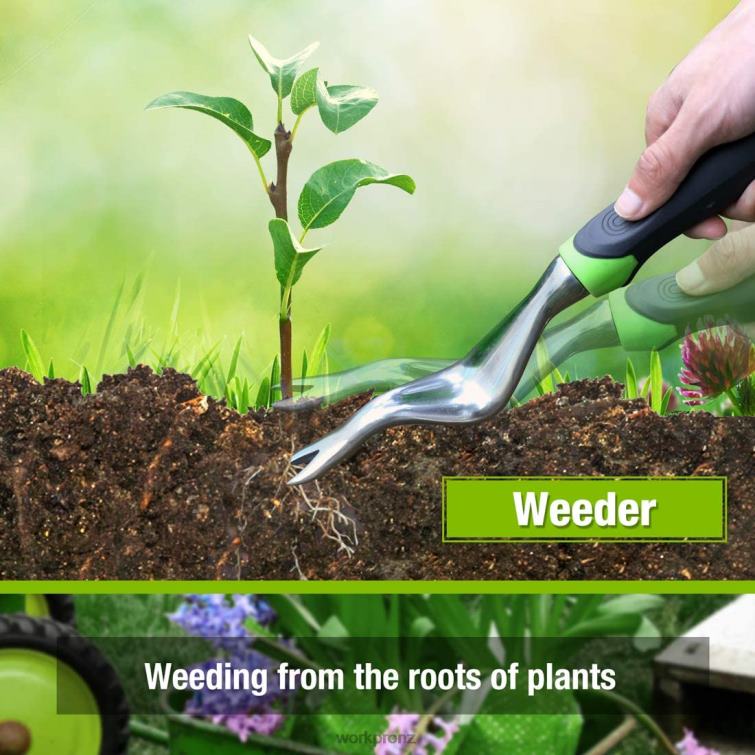 5 Pcs Outdoor Garden Tool Set Gardening Work Gifts 8884L276 Morden WORKPRO Tool