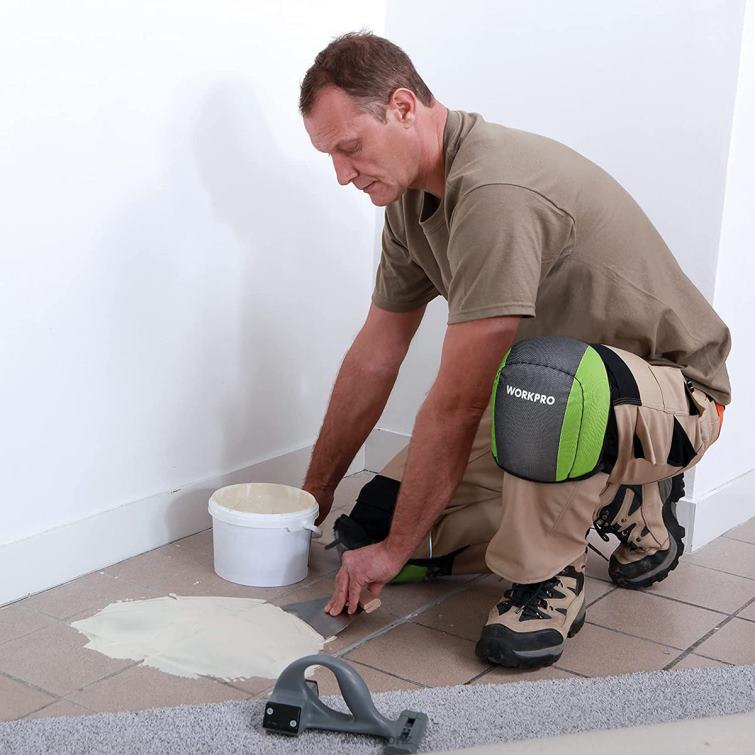 Garden Flooring Kneepads with Foam Padding 8884L272 Useful WORKPRO Tool