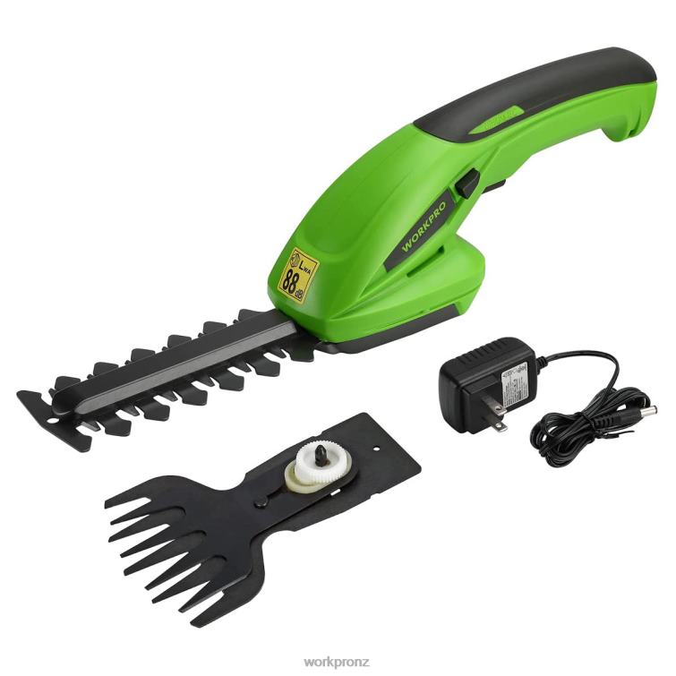 2 in 1 Handheld Hedge Trimmer 7.2V Electric Grass Trimmer Hedge Shears/Grass Cutter 8884L294 Morden WORKPRO Tool