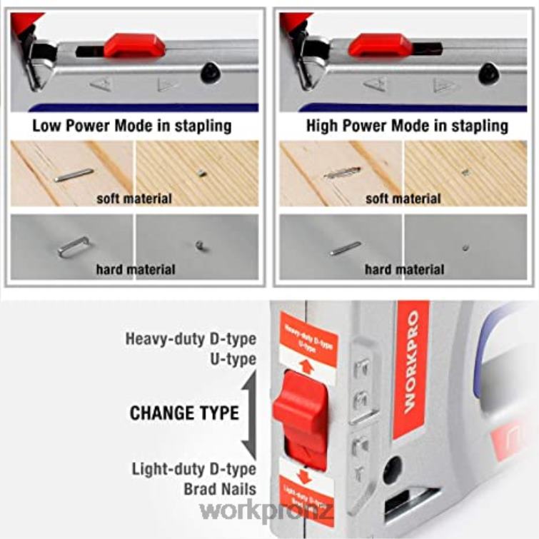 12V Cordless Rotary Tool Kit & 276-piece Rotary Tool Accessories Kit & 8-Piece Clamp Set & 4-in-1 Staple Gun Kit 8884L317 Morden WORKPRO Tool