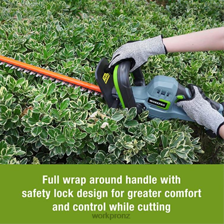 20V Cordless Hedge Trimmer & 2 in 1 Handheld Hedge Trimmer & 2-Piece Pruning Shears & Garden Knee Pads 8884L320 Morden WORKPRO Tool