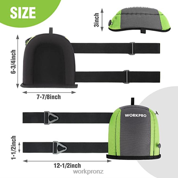 Cordless Chain Saw & 7 Piece Garden Tools Set & 2 Pairs Garden Gloves & Garden Knee Pads 8884L314 Useful WORKPRO Tool