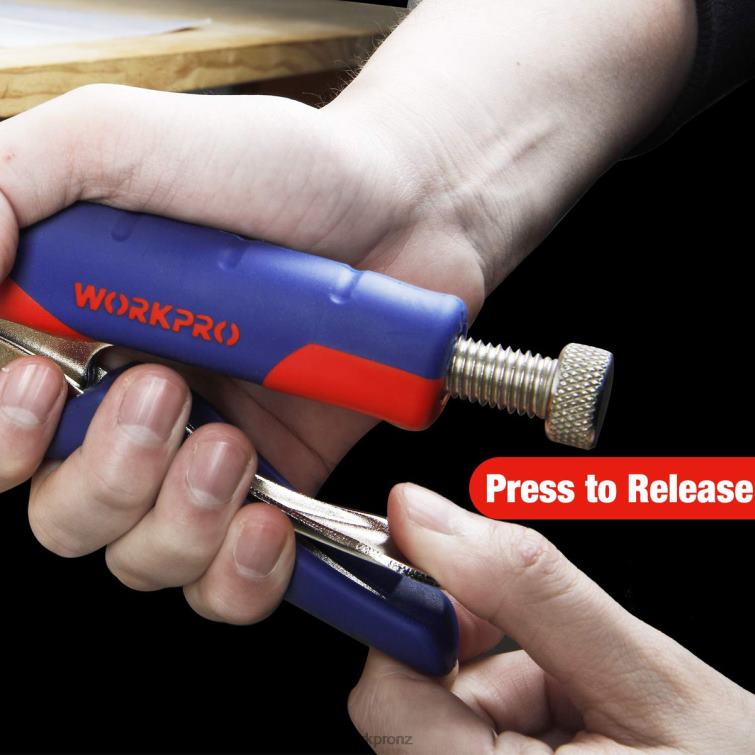 Face Clamp & 12V Cordless Drill and Home Tool Kit & 10 Pcs Pro Spade Drill Bit Set & 4-in-1 Staple Gun Heavy-Duty 8884L318 Useful WORKPRO Tool