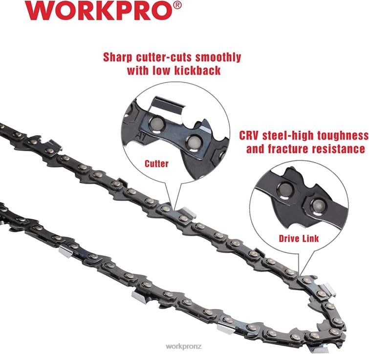 2-Pack Chainsaw Chain, 3/8