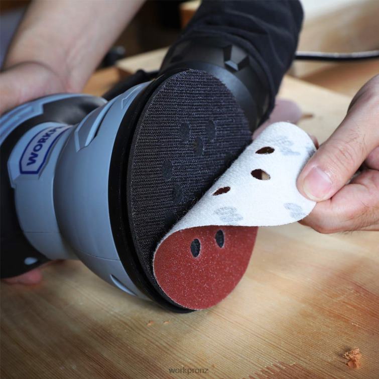 150 Pcs Sanding Discs Set for Random Orbital Sander 8884L197 Helpful WORKPRO Tool
