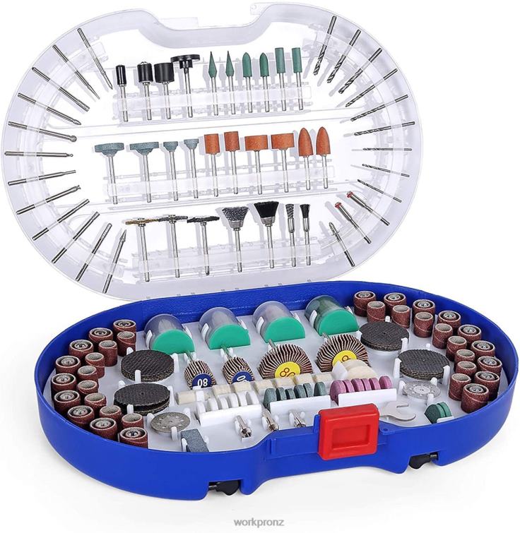 276 Pcs Rotary Tool Accessories Kit Cutting Carving and Polishing Universal Fitment 8884L191 Morden WORKPRO Tool
