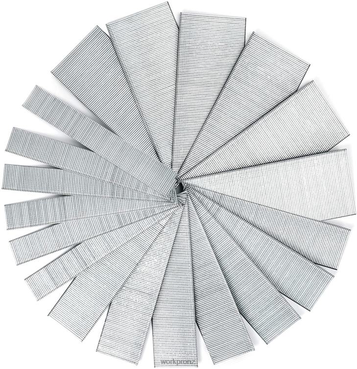 6000 Count Universal 18 Gauge Brad Nails for Pneumatic Electric Brad Nailer 8884L207 Helpful WORKPRO Tool