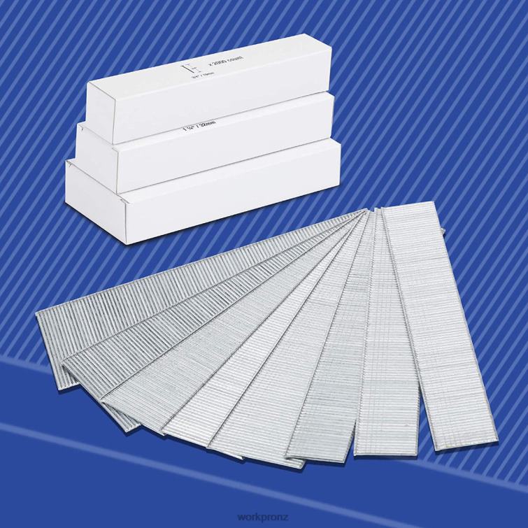 6000 Count Universal 18 Gauge Brad Nails for Pneumatic Electric Brad Nailer 8884L207 Helpful WORKPRO Tool