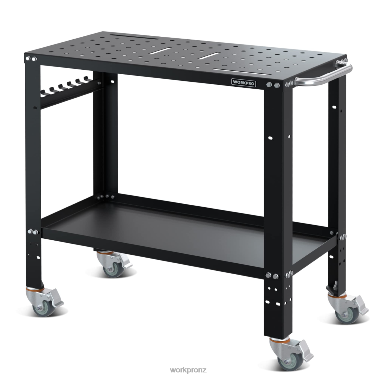 Portable Welding Table, 1200 lbs Load Capacity, Nitriding Tabletop 8884L13 New WORKPRO Storage