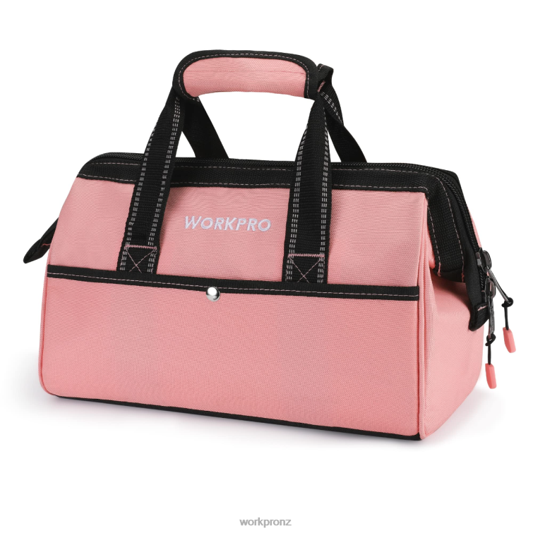 13-Inch Tool Bag, Soft Cloth Tool Storage Bags 8884L29 Pink WORKPRO Storage